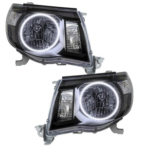 2005-2011 Toyota Tacoma Halo Headlights — ORACLE Lighting Pre-Assembled, Black