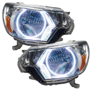 2012-2015 Toyota Tacoma Halo Headlights — ORACLE Lighting Pre-Assembled, Chrome