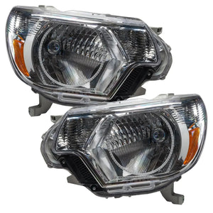 2012-2015 Toyota Tacoma Halo Headlights — ORACLE Lighting Pre-Assembled, Chrome