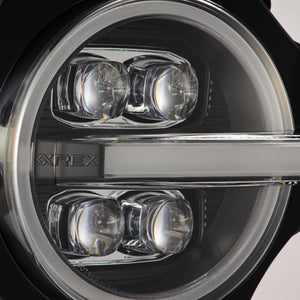 2021-2023 Ford Bronco NOVA LED Projector Headlights, Black — AlphaRex, Discontinued (880260)