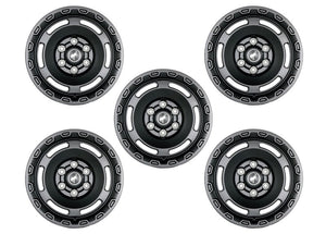 2021-2023 Ford Bronco Everglades Wheel Kit, Carbonized Gray — Ford Racing (M-1007K-P1785E)