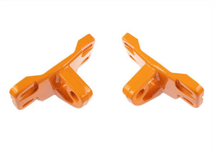 2021+ Ford Bronco Front Bumper Tow Hooks, Orange Pair — Ford Racing (M-18954-BO)