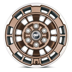 2021-2023 Ford Bronco 17x8.5 Wheel Kit, Sinister Bronze — Ford Racing (M-1007K-P1785BRN)