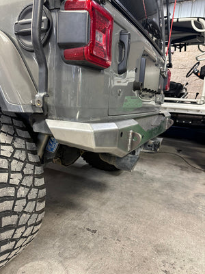 2018+ Jeep Wrangler JL Rear Bumper — GateKeeper Gauntlet Series
