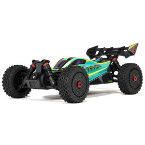 Arrma Typhon 223S BLX 1/8 Scale 4X4 Brushless Buggy RTR with DSC, Green — ARA4306V4