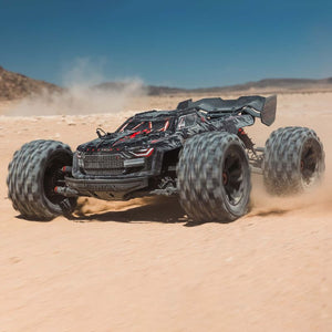 Arrma Kraton 8S BLX EXB 1/5 Scale 4X4 Brushless Monster Truck RTR, Black — ARA5808V2T1