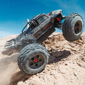 Arrma Outcast 8S BLX EXB 1/5 Scale 4X4 Brushless Stunt Truck RTR, Black — ARA5810V2T1