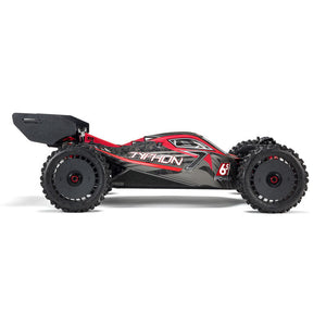 Arrma Typhon 6S V5 BLX 1/8 Scale 4WD Buggy RTR with Spektrum Firma, Black — ARA8606V5