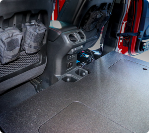 2020+ Jeep Gladiator JT Rear Seat Delete 100% — Backseat Delete Overlander
