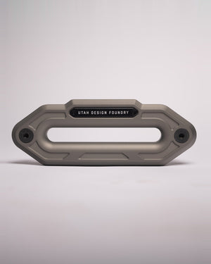 Billet Aluminum Hawse Winch Fairlead — 10" Bolt Pattern, Synthetic Rope — Utah Design Foundry