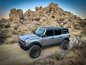 2021+ Ford Bronco KINETIK Series Lift Kit with FOX 2.5 Elite DSC, Excludes Raptor — Camburg (CAM-110225-K)
