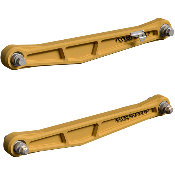 Camburg Ford Bronco Raptor 22-25 KINETIK Series Rear Billet Lower Trailing Arm Kit (GOLD) CAM-120035-GLD