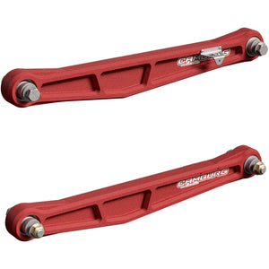 2022-2024 Ford Bronco Raptor KINETIK Rear Billet Trailing Arm Kit, Red — Camburg (CAM-120035-RED)