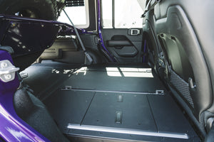 2018+ Jeep Wrangler JLU 4-Door Full Rear Seat Delete — CargoKits