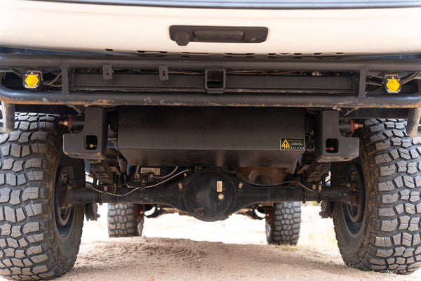 2005-2015 Toyota Tacoma 18-Gallon Auxiliary Fuel Tank System — Helivue Design