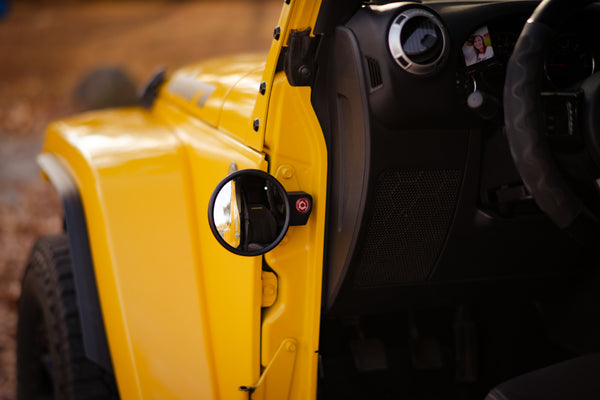 TrailView™ Snap Mirrors for Jeep Wrangler JK