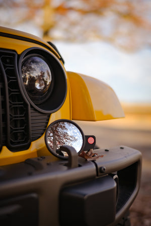 TrailView™ Snap V2 Doors Off Mirrors - Jeep Wrangler JK - Pair