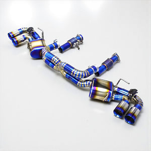 2020-2026 Chevrolet Corvette C8 Stingray & E-Ray Valved Cat-Back Exhaust — AeroFlow Dynamics F1