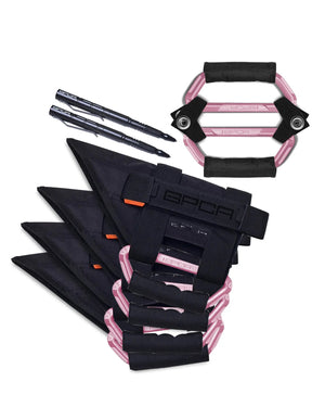 2007-2023 Jeep Wrangler Foldable Grab Handles, Color — GPCA GP-Grip PRO