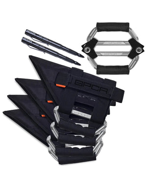 2007-2023 Jeep Wrangler Foldable Grab Handles, Color — GPCA GP-Grip PRO