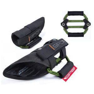 2007-2023 Jeep Wrangler Foldable Grab Handles, Color — GPCA GP-Grip PRO