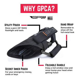 2007-2023 Jeep Wrangler Foldable Grab Handles, Color — GPCA GP-Grip PRO