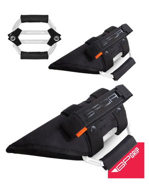 2007-2023 Jeep Wrangler Foldable Grab Handles, Color — GPCA GP-Grip PRO