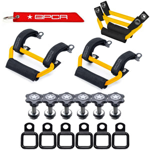 2024+ Jeep Gladiator Airbag-Safe Grab Handles — GPCA GP-Grip AIR