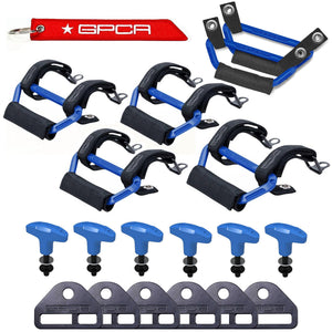 2024+ Jeep Wrangler Airbag-Safe Grab Handles — GPCA GP-Grip AIR