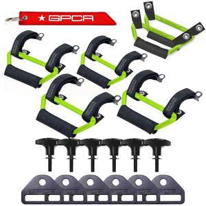 2024+ Jeep Wrangler Airbag-Safe Grab Handles — GPCA GP-Grip AIR