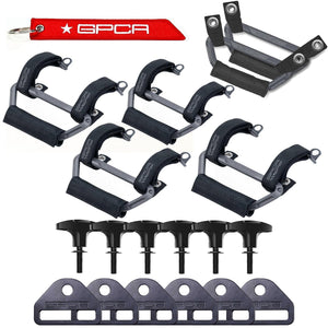 2024+ Jeep Wrangler Airbag-Safe Grab Handles — GPCA GP-Grip AIR