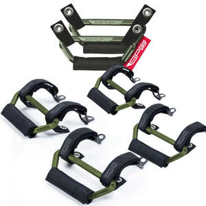 2024+ Jeep Wrangler Airbag-Safe Grab Handles — GPCA GP-Grip AIR
