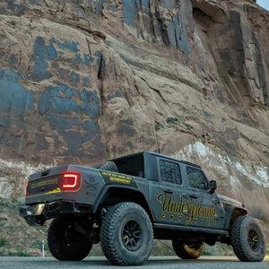 2020+ Jeep Gladiator JT Flush Mount LED Tail Lights — ORACLE Lighting V2, Low-Profile Plug-and-Play