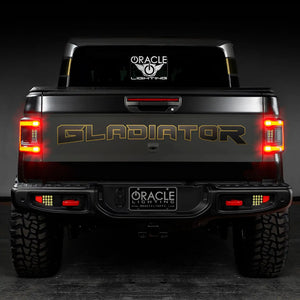 2020+ Jeep Gladiator JT Flush Mount LED Tail Lights — ORACLE Lighting V2, Low-Profile Plug-and-Play