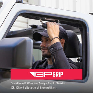 2024+ Jeep Wrangler Airbag-Safe Grab Handles — GPCA GP-Grip AIR