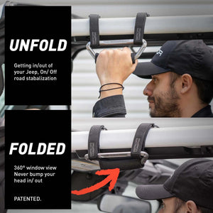 2024+ Jeep Wrangler Airbag-Safe Grab Handles — GPCA GP-Grip AIR