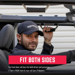 2024+ Jeep Wrangler Airbag-Safe Grab Handles — GPCA GP-Grip AIR