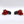 IRonManRc IRMARM1602 Aluminum Arrma Red Rear Hubs