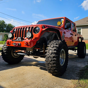 2018+ Jeep Wrangler JL & Gladiator JT Front Bumper with Winch Plate — GateKeeper Gauntlet