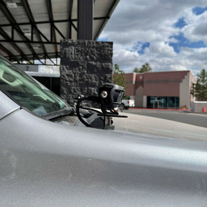2010-2023 Lexus GX460 A-Pillar Ditch Light Hood Mount Brackets — ORACLE Lighting No-Drill Pair