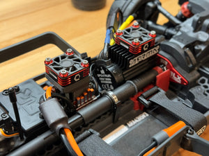 Arrma 3s 100A 30Thirty ESC Fan Kit — installed on ESC