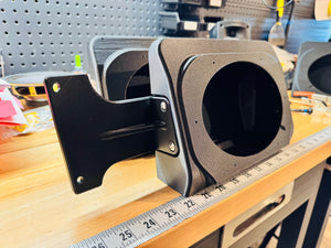 90-96 C4 Corvette Front Speaker Enclosure — close-up detail