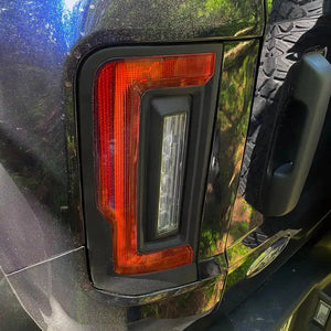 2021-2025 Ford Bronco Flush Mount LED Tail Lights — ORACLE Lighting V2, Low-Profile 1,400 Lumens