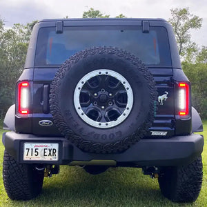 2021-2025 Ford Bronco Flush Mount LED Tail Lights — ORACLE Lighting V2, Low-Profile 1,400 Lumens