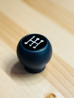 Fox Body & SN95 Mustang shift knob — isometric view
