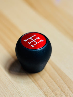Jeep JL & JT shift knob — Stainless Dark Etch finish, isometric view