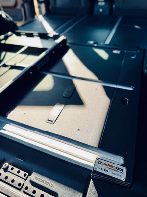 2018+ Jeep Wrangler JLU 4-Door Cargo Base Plate System — CargoKits