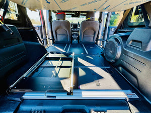 2018+ Jeep Wrangler JLU 4-Door Cargo Base Plate System — CargoKits