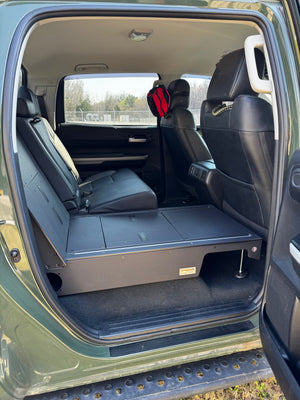 2007-2021 Toyota Tundra CrewMax Rear Seat Delete — CargoKits