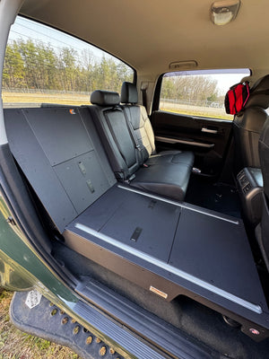 2007-2021 Toyota Tundra CrewMax Rear Seat Delete — CargoKits